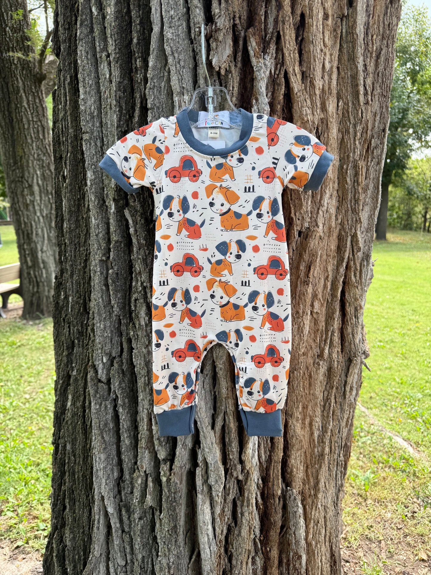 Little Boy Dog Romper
