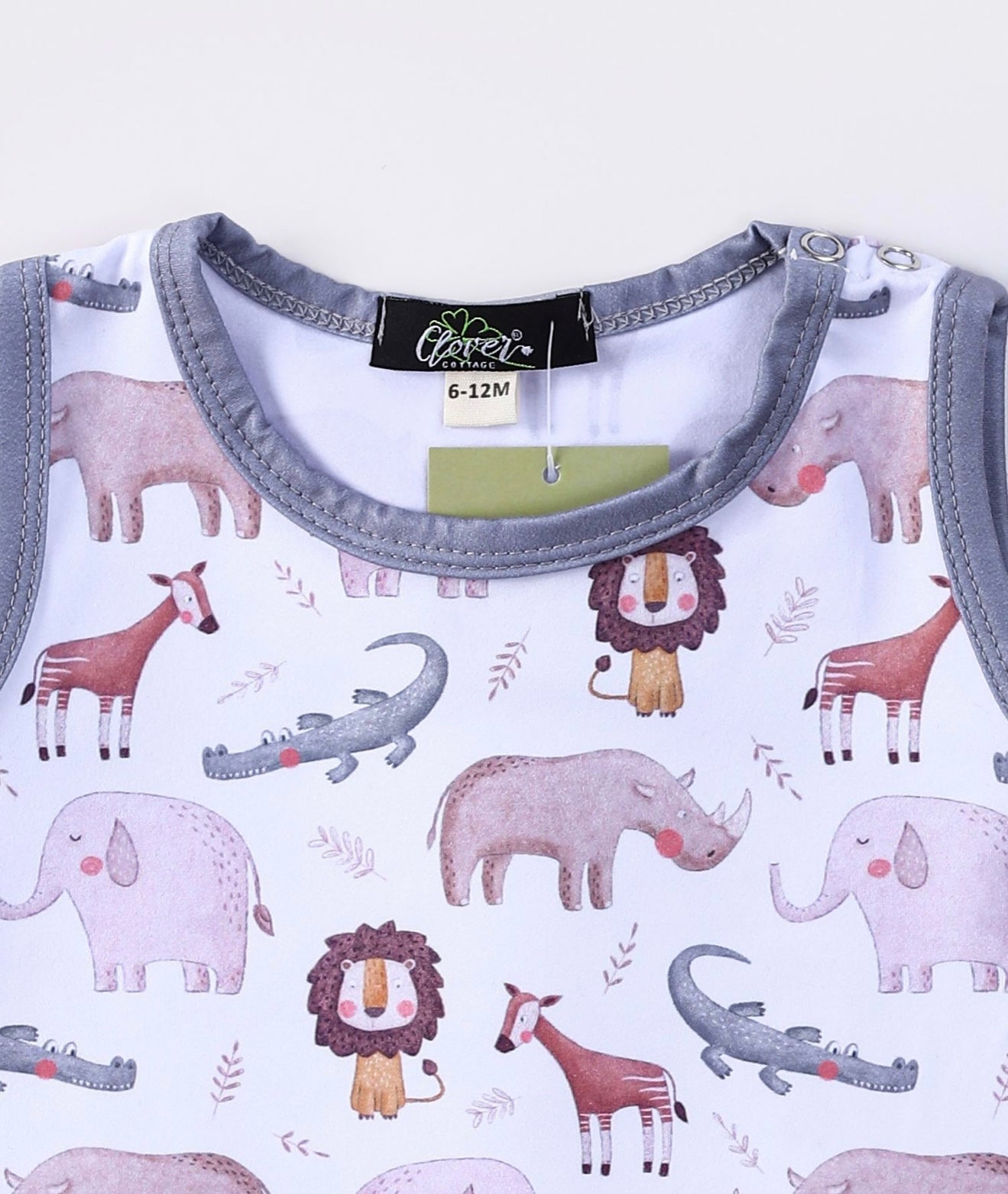 Wildlife Boy Romper