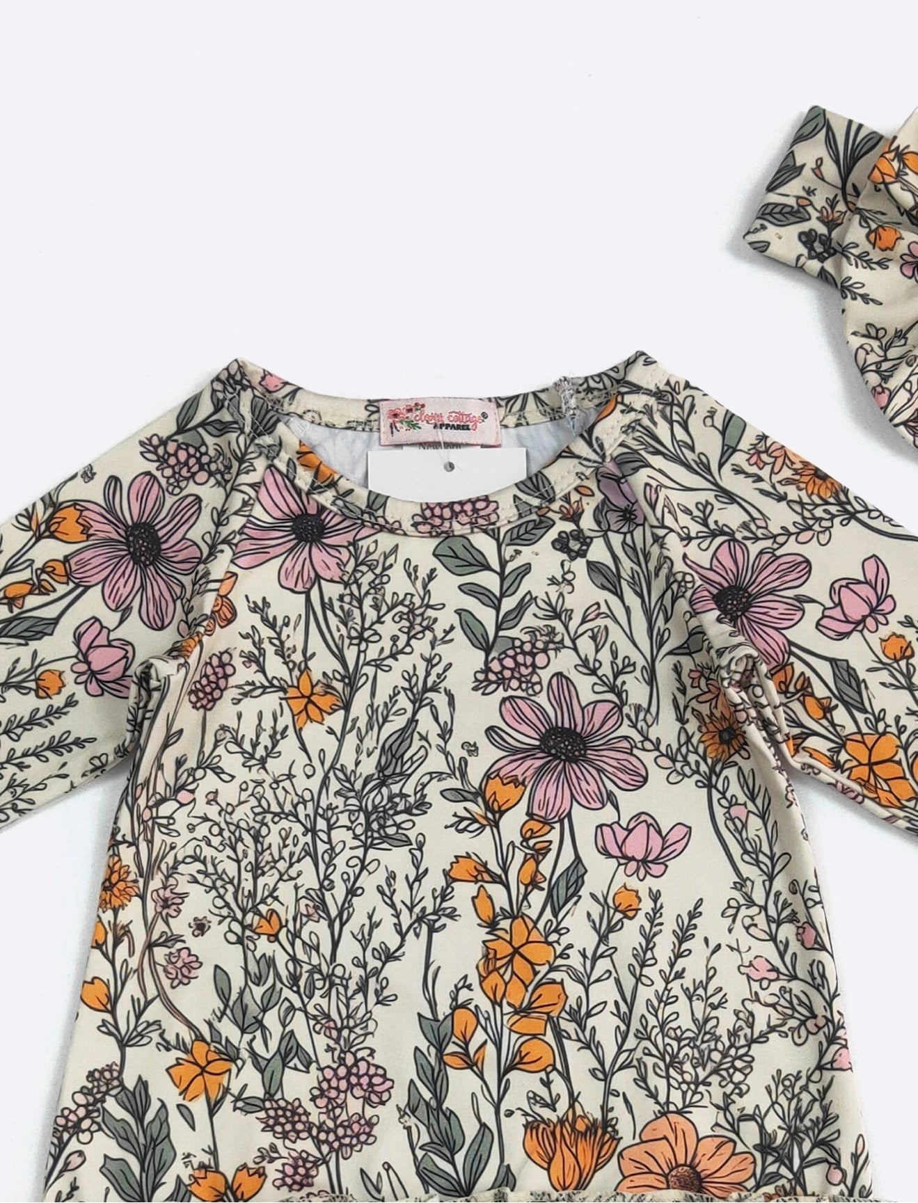 Fall Wildflower Baby gown