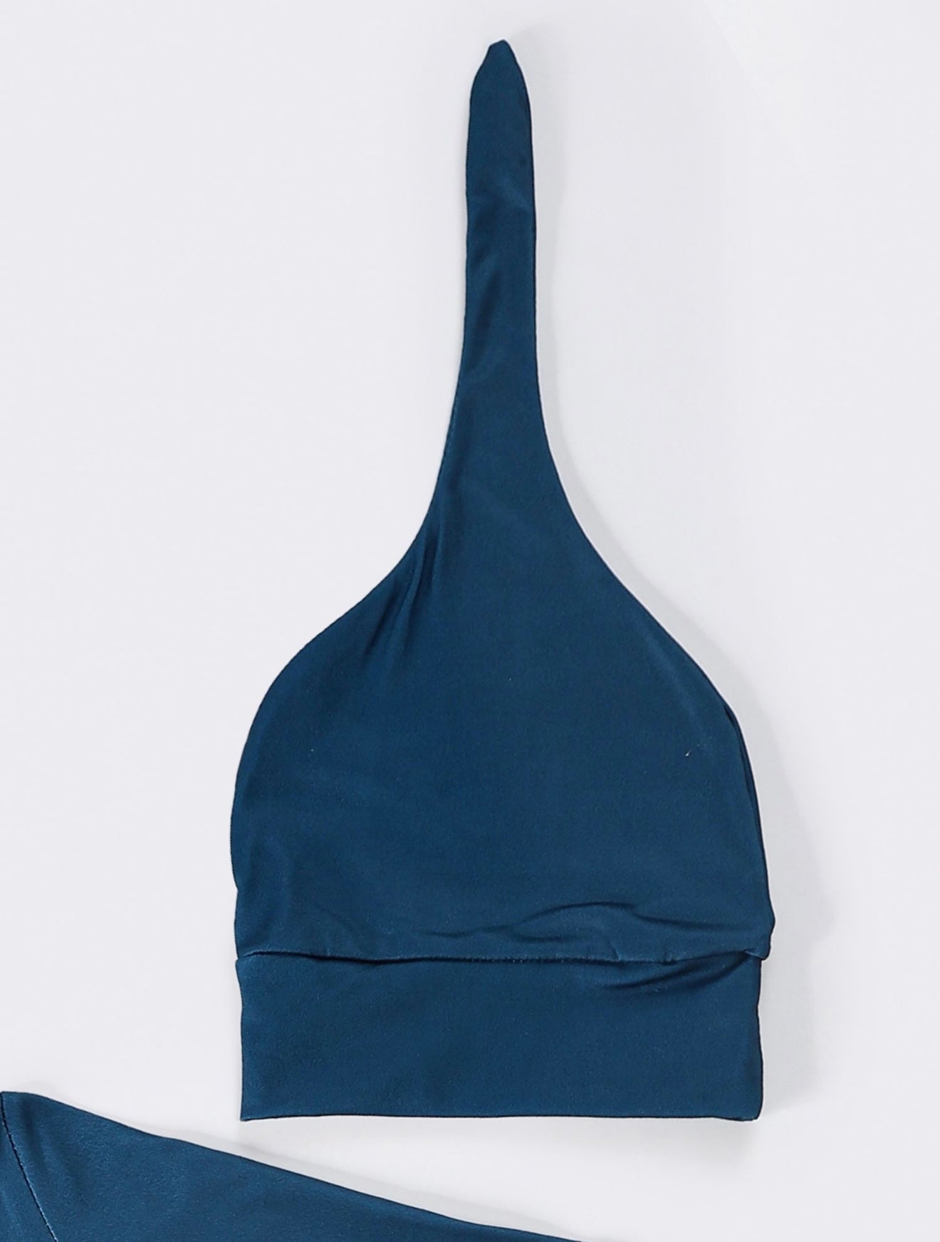 Oxford Blue Baby Knotted Gown