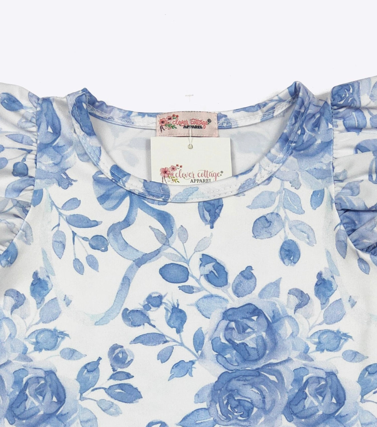 Prussian Rose Baby Romper