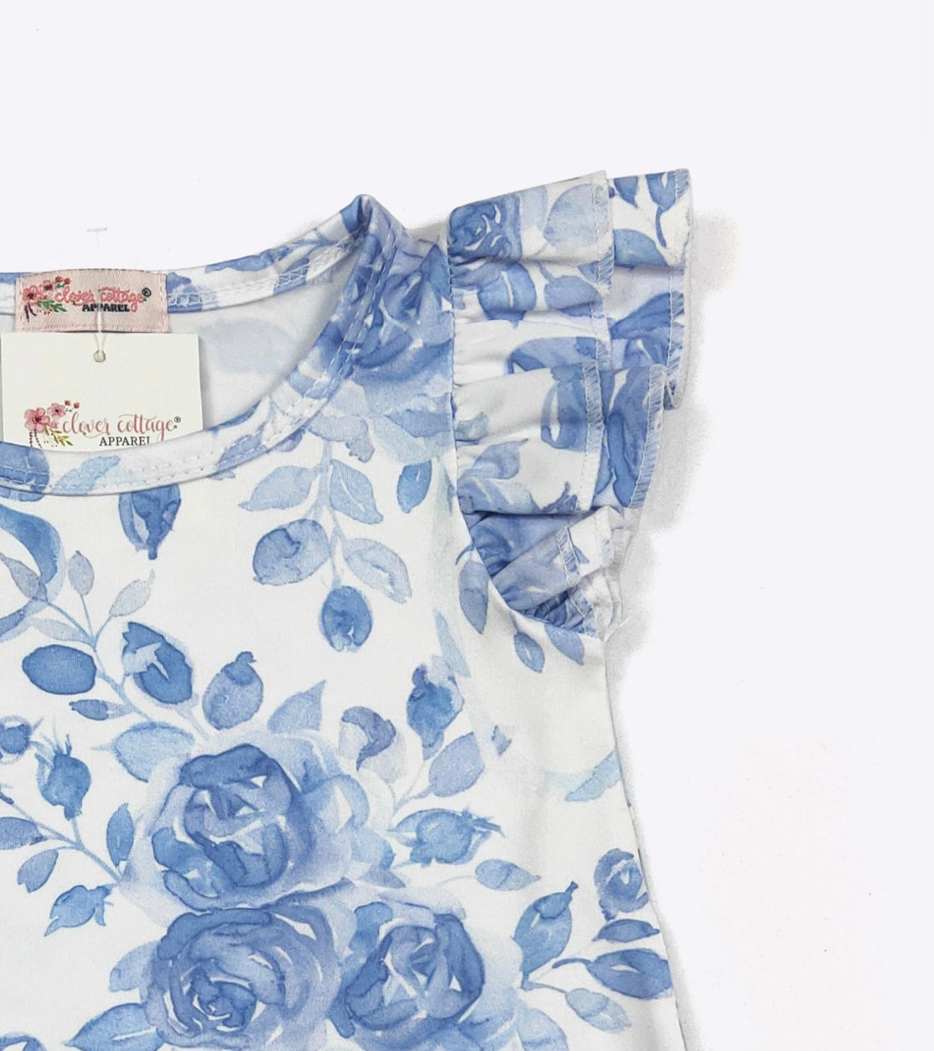 Prussian Rose Baby Romper