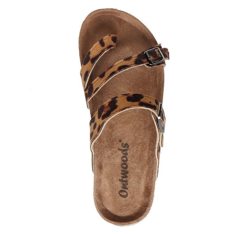 Leopard Print Strappy Sandal