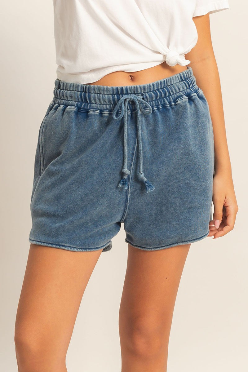Navy sweatpants Shorts
