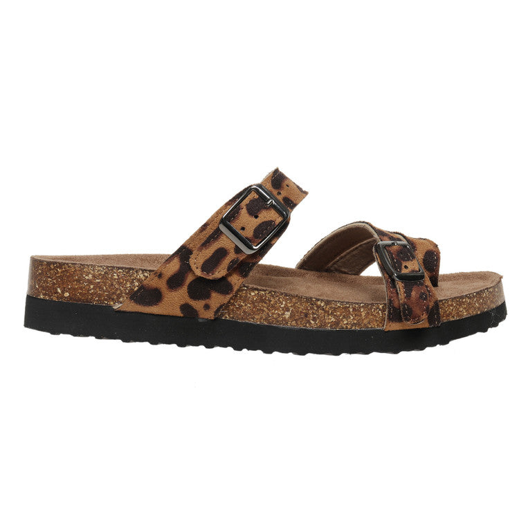Leopard Print Strappy Sandal