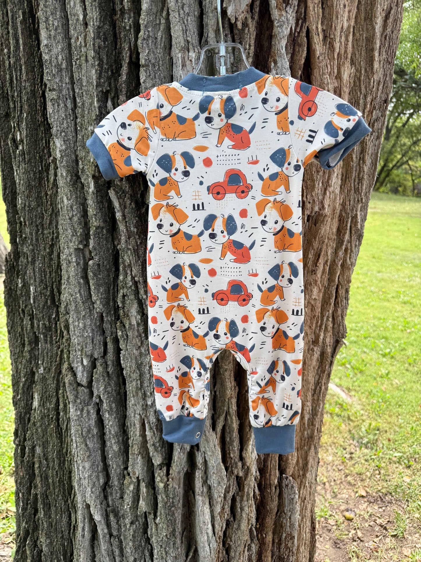 Little Boy Dog Romper