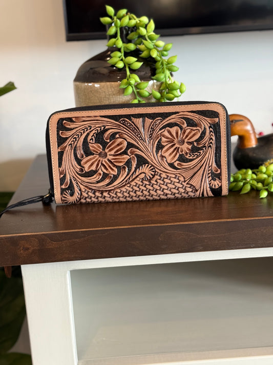 Brown zica wallet