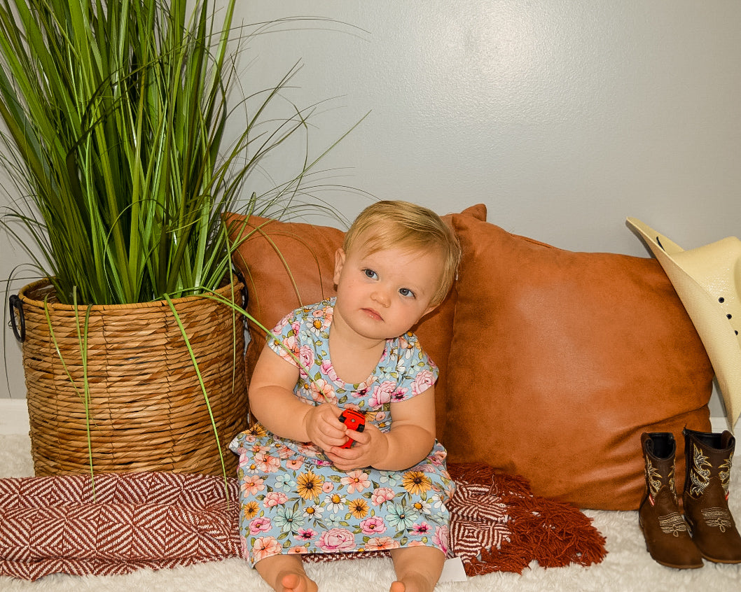 Little girl Ruffle Jumper