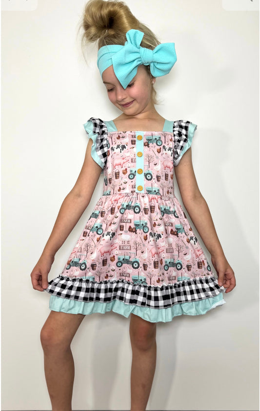 Gander Farm Girls Dress