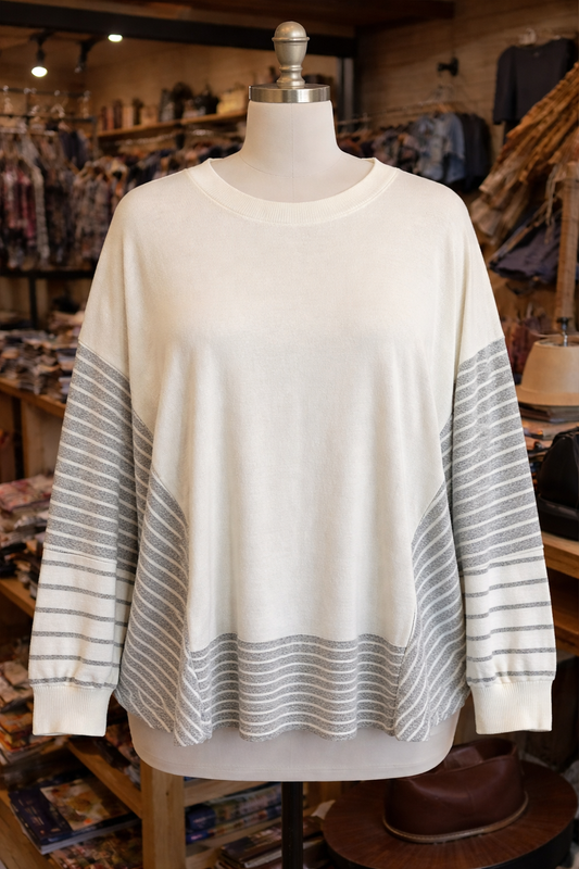 Amy Brushed Top A1017