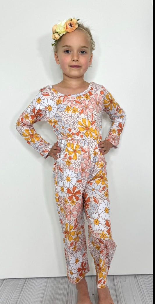 Marigold Girls Romper